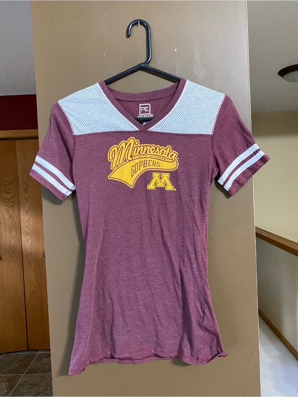 Maroon and Gold Minnesota Gophers Logo Tee